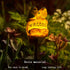 Welcome Birds Solar Powered Outdoor Garden Light, Resin Animal LED Stake Lights for Patio Yard Art Garden