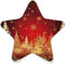 ALAZA Golden Tree Snowflake Merry Christmas Xmas Star Shaped LED Night Light