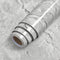 Erfoni Gray Glossy Marble Wallpaper, Peel and Stick Contact Paper for Kitchen Cabinets, 15.8"x118.1"