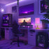 2 E26 Bulb, Dimmable, Wireless Bedside Table Lamp with Pcs RGB Rechargeable Battery Remote Control, Timer, Cylindrical