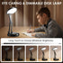 Battery Operated Lamp, 3600mAh Rechargeable Cordless Table Lamp, Dimmable Desk Light for Home Office, Wireless Lamp