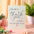 KFHENSOMR 2Pcs Funny Thank You Card with Red Envelope, Appreciation Greeting Card for Friends, Teacher, Boss, Him