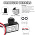 BTFO 6pcs 105V-130V AC Photocell Light Sensor with Auto On/Off, Dusk to Dawn Photoelectric Switch for Outdoor Lighting