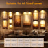 6 Pack maylit Rechargeable Picture Lights, Battery Operated Sconces for Wall, Art Lighting for Paintings Wireless