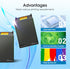 Remanufactured HP Ink 61 61XL Combo Pack Replacement for HP 61 Ink Cartridge (1 Black, 1 Color) for Envy 4500 5530 4502