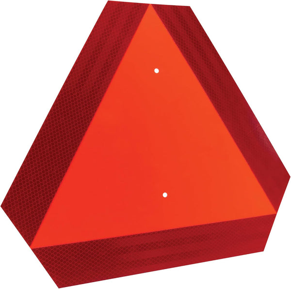 Performance Tool W1496 Reflective Triangle - Essential Safety Sign for Farm Vehicles and Equipment