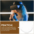 20 Pack 25mm 45mm Biconvex VR Lenses, x Focal Length Double Convex Lens, Flanged Winged Design for DIY Virtual Reality