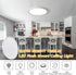 RLEDPZTX Light,9 Inch 18w 1860lm,3000k/4000k/6000k 3CCT (4Pack-White) Led Flush Mount Ceiling Selectable, Round Modern