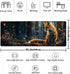 Aonimonis 31.5" 11.8" Cute Fox Mouse PadAnimal Forest Gaming Keyboard MatLaptop Computer Protector with Non-Slip Rubber
