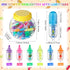 Ctosree 90 Pieces Mini Cute Scented Highlighters with Candy Jars for Kids, Multi Color School Supplies & Stationery