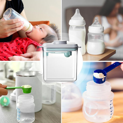 Generic 1 1700ml Formula Dispenser - Large Capacity, Piece Storage Box for Nutritional Powder, Airtight Container