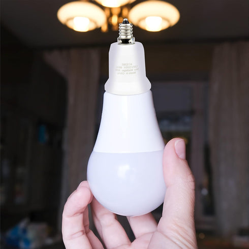 5-Pack E12 E26 Bulb E12 E26/E27 Bulb 120V/220V Newhouse Lighting to Light Socket Adapter, Candelabra to Medium Socket