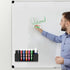 HBlife Wall Mount Acrylic Magnetic Dry Erase Marker Holder, 10 Slots for Office, School, Home, Not Included, Black