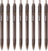 Black Pens Bulk, 60 Pack of Retractable Ballpoint Pens, Medium Point, Smooth Writing, No Smudge for School and Office