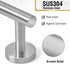 HITSLAM Brushed Nickel 19.8 Inch Towel Bar for Bathroom, Wall Mounted Stainless Steel Rack