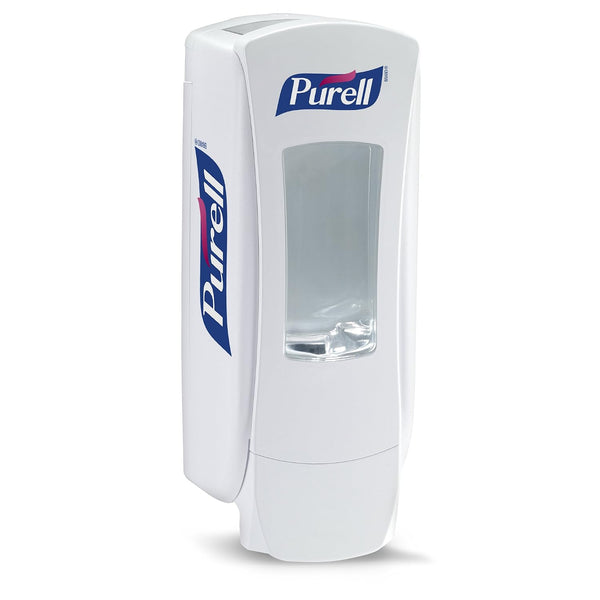 PURELL ADX-12 Push-Style Hand Sanitizer Dispenser, White, for 1200 mL PURELL ADX-12