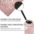 Large Gaming Mouse Pad - Long Extended XL Ergonomic Desk Pad, 31.5'' X 11.8', Proverbs 31:25, Pink Glitter Design