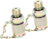 2Pcs Hydraulic Pressure Test Coupling Kit, High Pressure Hose Fitting for Hydraulic System Pressure Detection