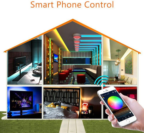 4-Pin 3535 5050 2835 iNextStation Smart RGB WiFi LED Controller Output Compatible with Alexa/Google Home