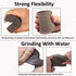 Tnisesm 6Pcs Sanding Blocks 60/80/120/180/220 Grits, Washable & Reusable Sandpaper Blocks for Wood Metal Drywall