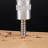 10 Pcs 3/8" x 4" Hex Head Lag Screws Bolts, 304 Stainless Steel 18-8, Partial Thread, Hexagon Head Wood Screws