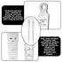 Vin Beauty 1-15mm Inch 5/8" 15mm 1/32" 1.0mm Taper Gauge Taper Welding Gauge & Metric Stainless Steel Double Sided Max