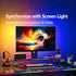 ZIWJGPCCV 34 inch 3 Smart LED Strip Lights for Computer Monitor Backlight, RGB Gaming Lights for Screen, Sides