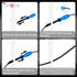 JEUCLEL 5PCS Set, OEM:7618 Wire Insertion Tool Piercing, Lead Wire Threading, Handhold Auto Repair Disassembly Gadget