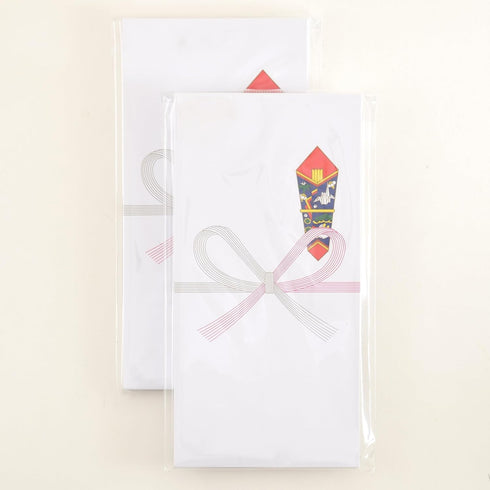 Japanese Money Gift Envelopes Bag Otoshidama for Cash envelope Goshugi Kinpu Cash gifts (Pack of 2)