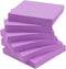 Early Buy Sticky Notes, 3x3 Self-Stick Notes, 6 Pads, 100 Sheets/Pad, Solid Color