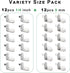 keenkee 5mm 1/4 Inch 24Pcs Cabinet Shelf Support Pegs Metal Shelving Pins for Bookshelf Shelves in Cabinets, Nickel