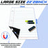 Large Lined Dry Erase Magnetic Paper for Whiteboard - Giant Sized Notebook Paper, 22'' x 28'' - Teacher Writing Supplies