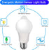 Bulb, 8.5W (60 E26 Bulb Closet, 3000K 2 Pack Energetic Motion Sensor Light Watt Equivalent) Motion Activated Dusk