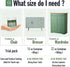 Matte Finish Furniture Paint - 5 Oz Water-Based Non-Toxic Odorless Wood Paint for Cabinets, Doors, Tables, Dressers