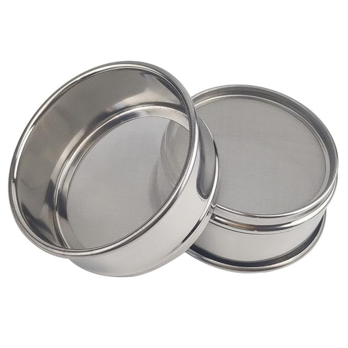 LABALPHA 180 Mesh Lab Sieves, Test Sieve #180 Mesh, 4'' Diameter, 304 Stainless Steel Wire Cloth (0.088mm)