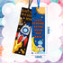EYxsaxenk 72Pcs Color Your Own Bookmarks - Outer Space DIY Coloring Bookmark Astronaut Rocket Planet Blank Paper Book