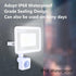 20W Plug in LED Motion Sensor Flood Light, PIR Induction Lamp for Outdoor Security, IP66 Rainproof Work Light
