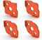 8 Radius Corners Router Jig Templates, High Hardness ABS+CNC for Woodworking Routing
