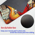 Gaming Mouse Pad Customized Tapestry Guitar Design Non-Slip Rubber Base with Coaster Set for Office and Gaming