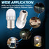 Ba15s 1156 12V 24V P21w LED Bulb 6000K Daylight White, Used for RV Interior, Backup Lights, 2Pcs