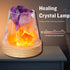 3 Runyangshi Healing Crystal Night Light Natural Himalayan Salt & Amethyst Raw Stones Aroma Diffuser USB Powered Colour