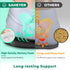 Tailbone SAHEYER Donut Pillow for Pain, Memory Foam Hemorrhoids Pillow for Sciatica Nerve, Sciatica Hip Coccyx Seat
