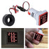 3pcs 3 in 1 AC Digital Ammeter Voltmeter, 60-500V 0-100A with LED Display Voltage Detector Current Tester