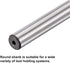 uxcell 9pcs Chucking Reamer Set, High Speed Steel H7 Tolerance, Straight Flute Milling Cutter for Lathe Machine