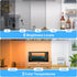 3W 3 120 Closet, Ferswe Rechargeable Light Bar, Touch Adjustable Colors, LED Mirror Lights, Magnetic for Cabinets