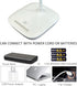 GoLamp 3 Dimming 2-in-1 LED Levels Lamp Touch Coltrol with Night Light. USB or Battery Operated. Black or White (White)