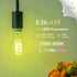 Bulb A19, Bulb, A60 Bulb Dimmable 50 450LM, 1 Pack DiCUNO Smart Edison Color Changing WiFi Smart Light Vinatge Filament