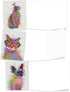 The Best Card Company 20 Assorted Blank Notecards Bulk Box Set - 4 x 5.12 Inch with Envelopes