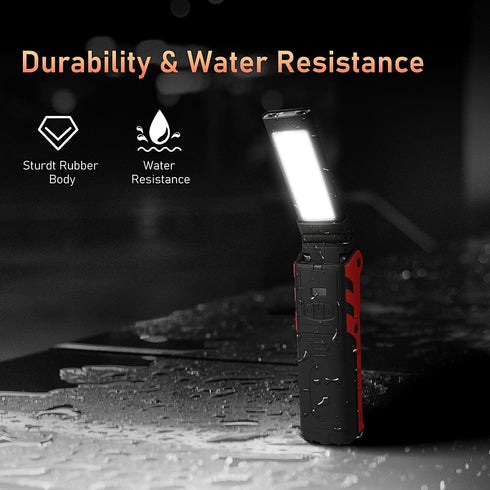 2 270 WINDFIRE Rechargeable Work Light Grill Light, Magnetic Flashlight, Gadgets for Men, Modes, Degree Roration