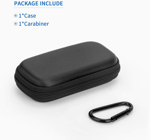 Hard Case for EKG Heart Monitor Devices, Protective Travel Cover Storage Bag
